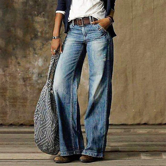 Fashionable Women's Elara Jeans - Pexav