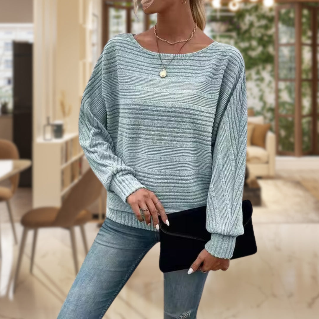 Stylish Women's Sweater with Soft Knit Texture - Pexav