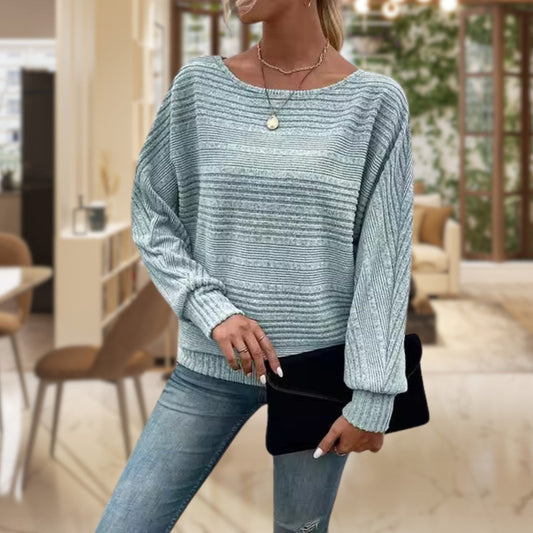 Stylish Women's Sweater with Soft Knit Texture - Pexav