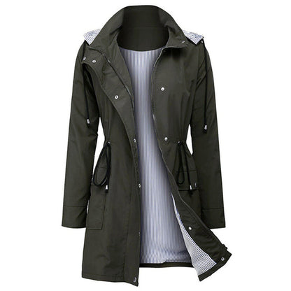 Trendy Ladies Windbreaker - Viviane-Gray-S-Nora Luxe