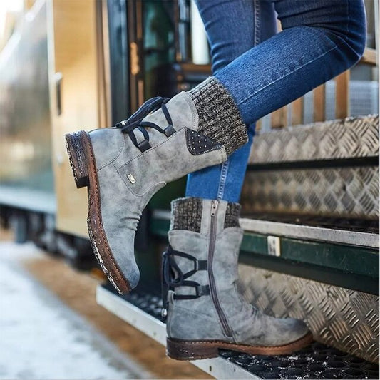 Stylish Women's Snow Boots - Sienna - Pexav
