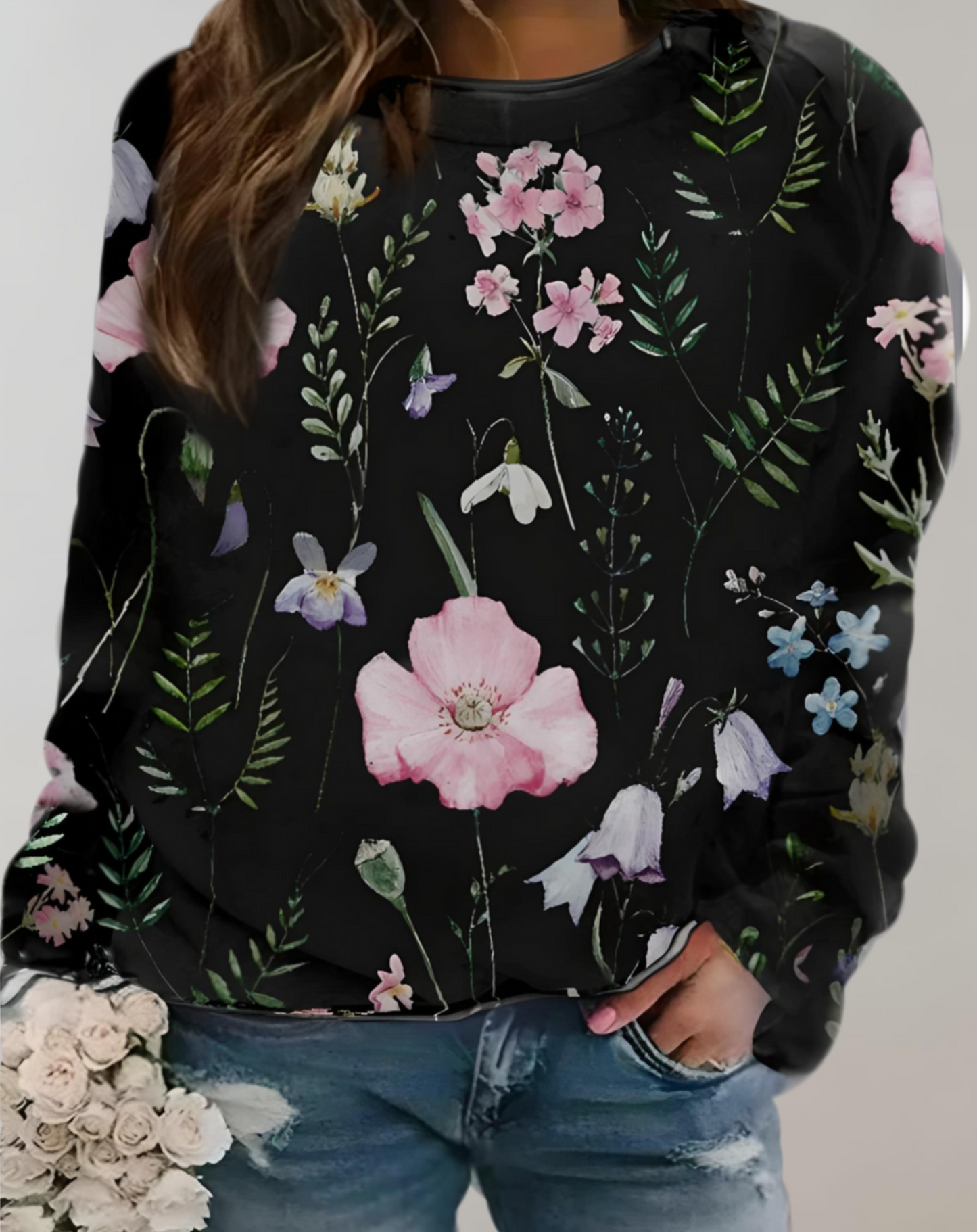 Trendy Luxurious Ladies' Sweater - Isabella-Black-S-Nora Luxe