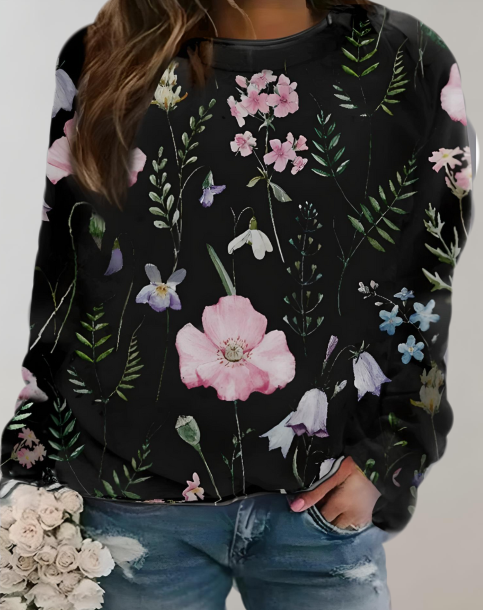 Trendy Luxurious Ladies' Sweater - Isabella-Black-S-Nora Luxe