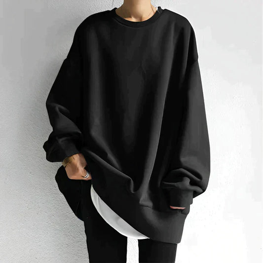 Stylish Large Women's Knit Sweater - Pexav