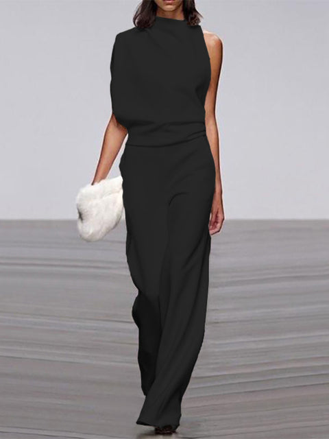 Stylish Strapless Jumpsuit Mira - Pexav