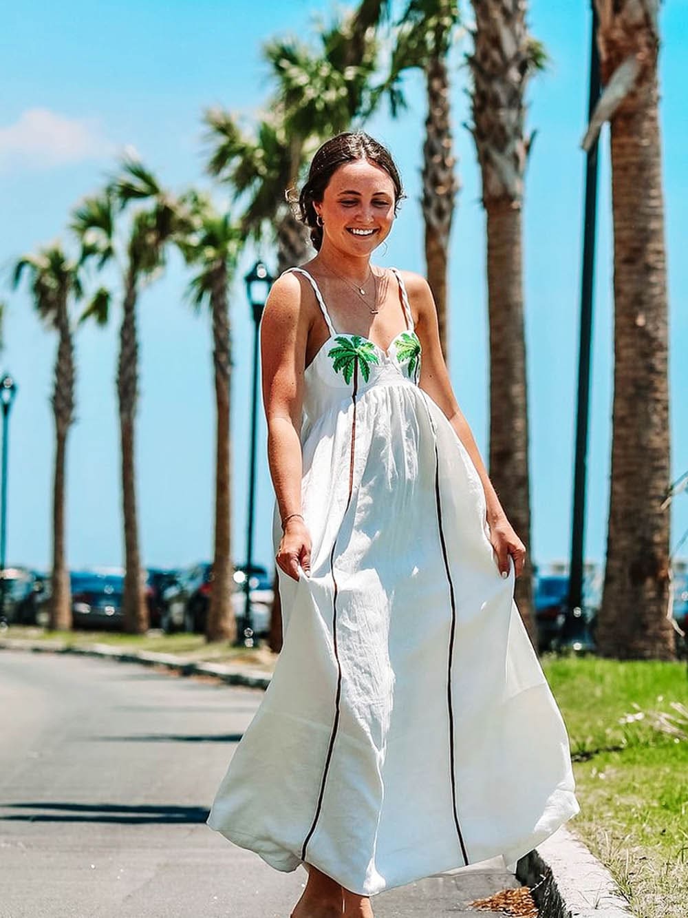 Stylish Summer Floral Dress – Estelle - Pexav