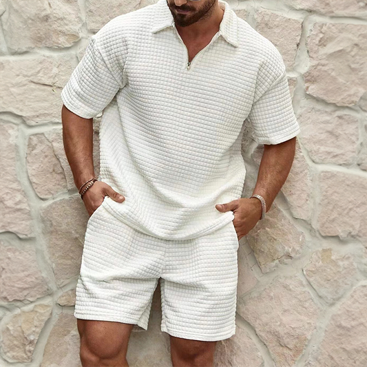 Cool Men's Summer Waffle Set - Pexav