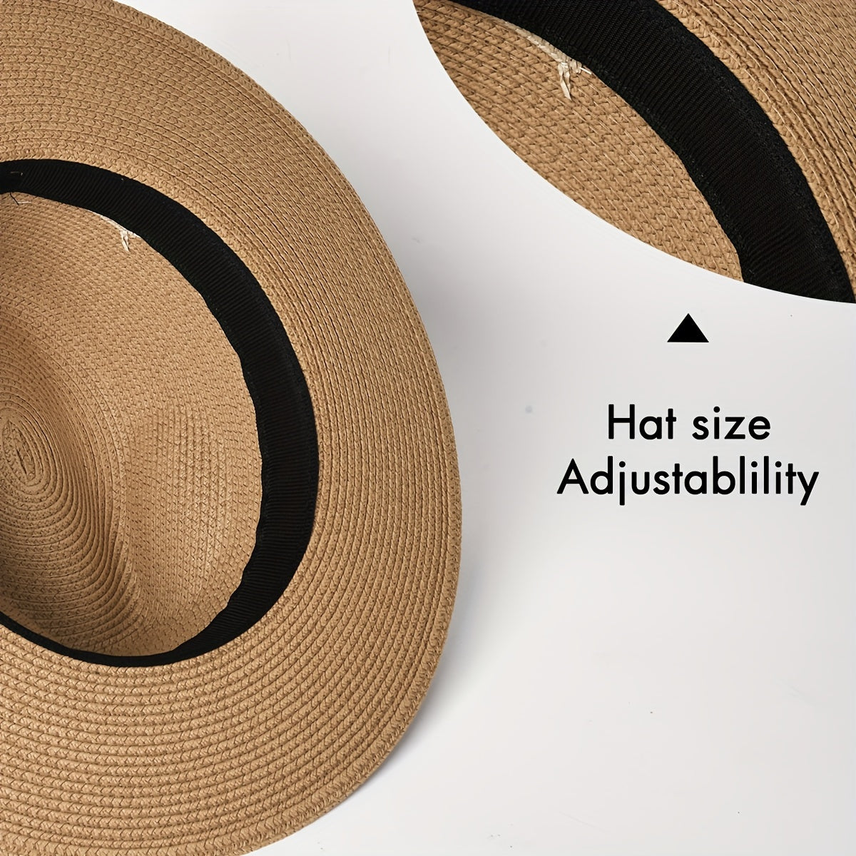 Trendy sun hat with a wide brim for ladies and gentlemen – SunShield Panama-Khaki-M/L-The Livary