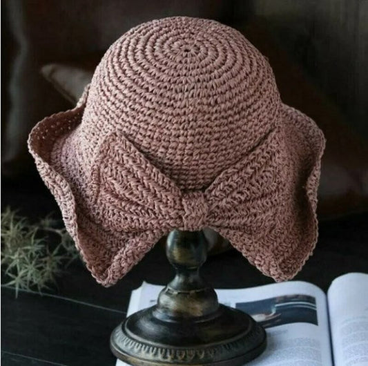 Stylish Summer Sun Hats with Curved Brim - Pexav
