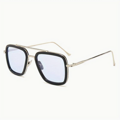 Trendy unisex sunglasses with a premium look – Miami Luxe-Blue-The Livary