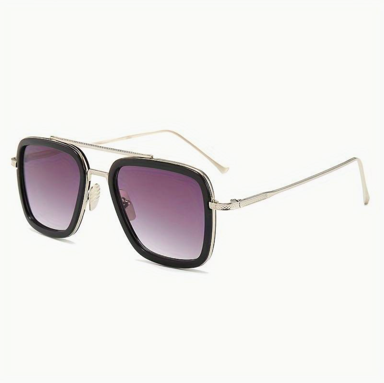 Trendy unisex sunglasses with a premium look – Miami Luxe-Purple-The Livary