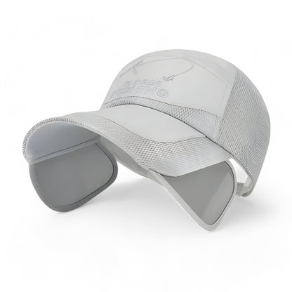 Trendy visor cap with UV protection for active days – SunSport Kim-Gray-The Livary