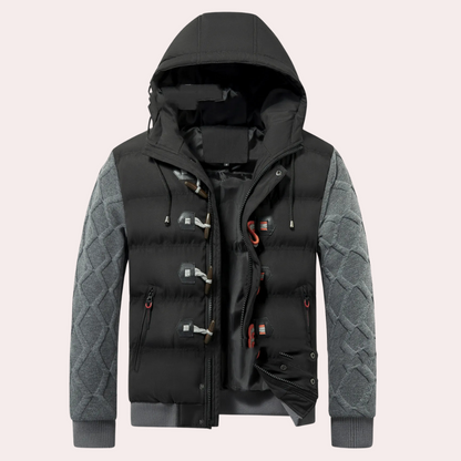 Stylish Insulated Mens Winter Coat - Raphael - Pexav