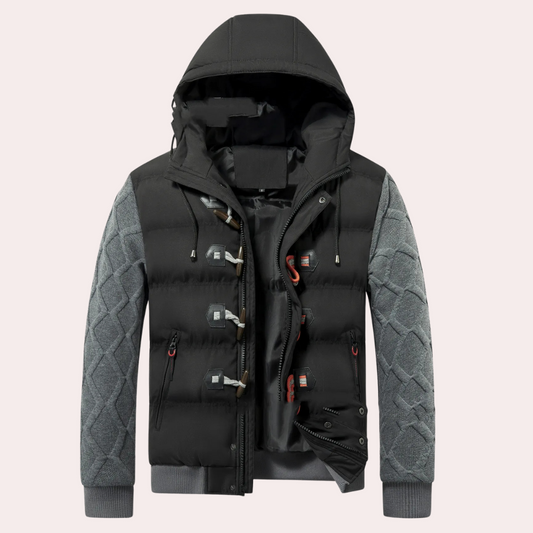 Stylish Insulated Mens Winter Coat - Raphael - Pexav