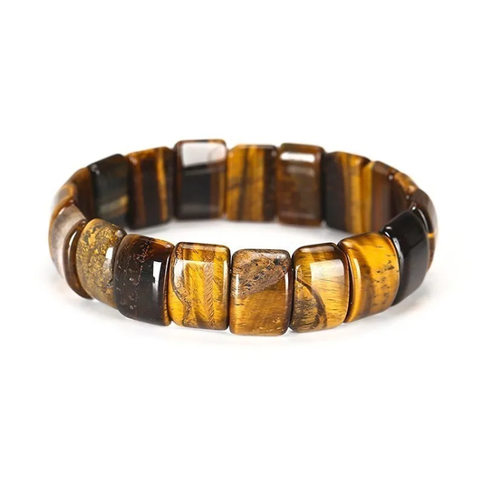 Colourful Tiger Eye Gemstone Bracelet - Pexav