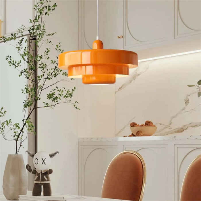 Modern Triple Layer Macaron Pendant Light