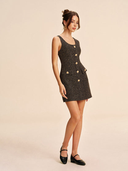 Classic Collarless Summer Dress