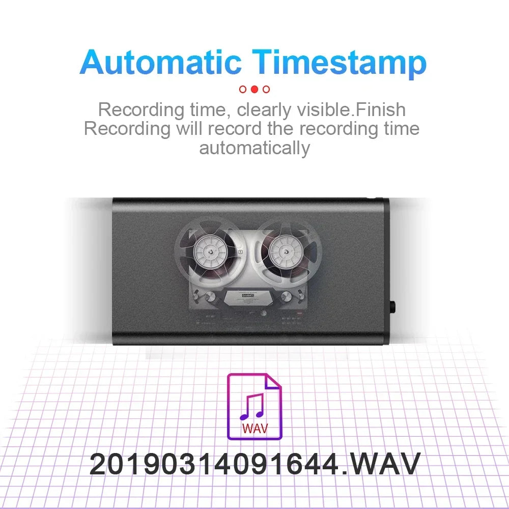 Small Handsfree Digital Recorder