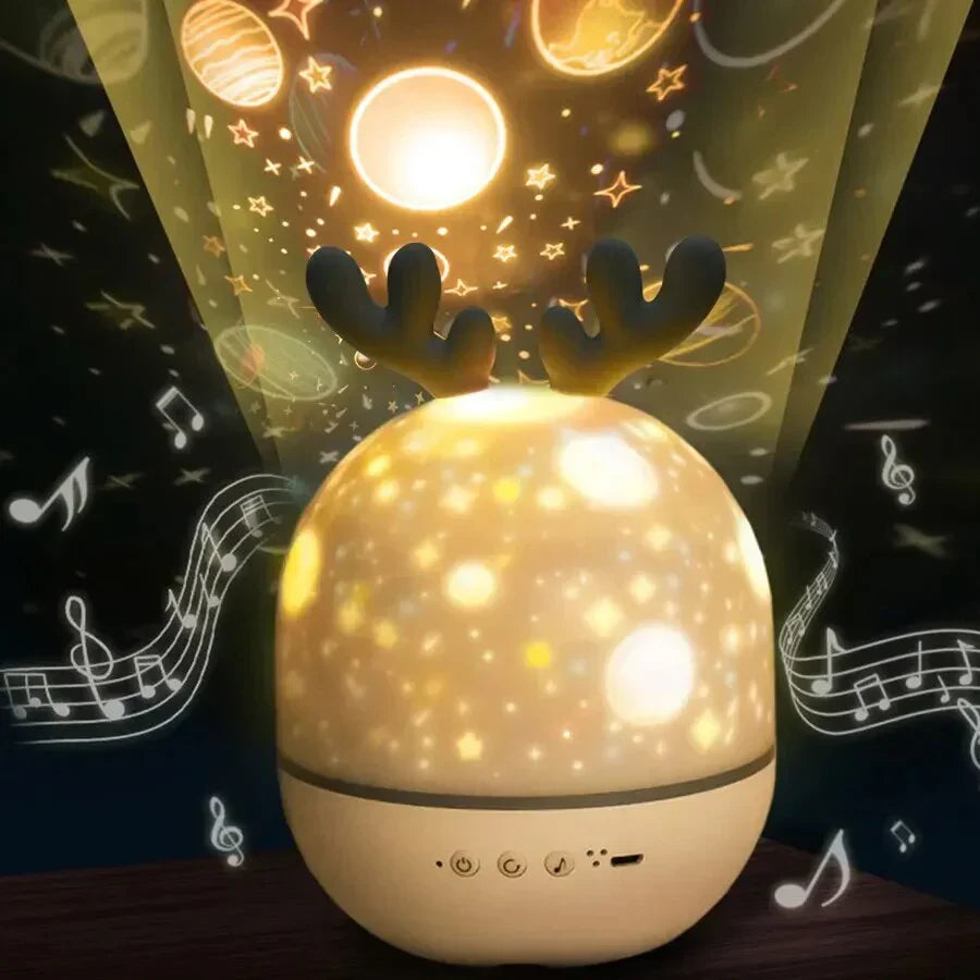 Colorful Kids Star Night Lamp - Pexav