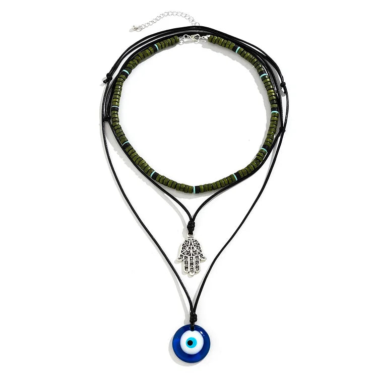 Trendy 3-Piece Layered Necklace Set - Pexav