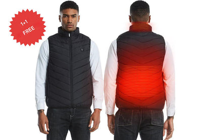 Unisex Heated Bodywarmer 1+1 FREE - HeatGuard-2 x M-Nora Luxe