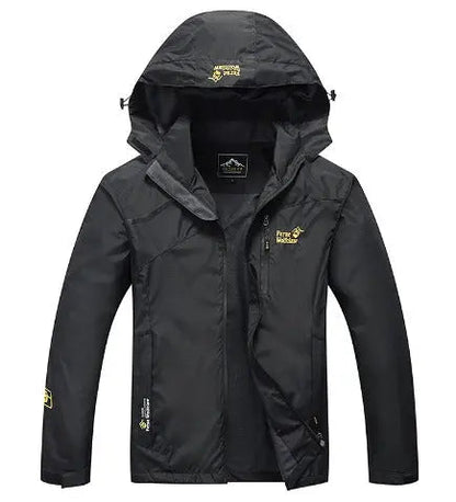 Unisex Outdoor Spring Jacket - Avery-Black-M-Nora Luxe