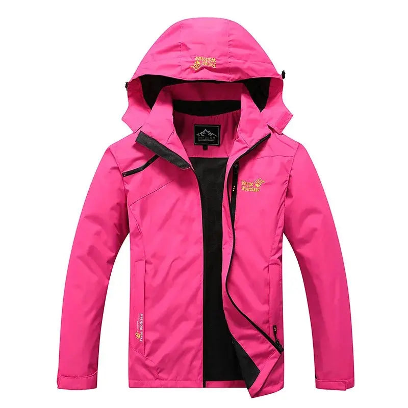 Unisex Outdoor Spring Jacket - Avery-Red-M-Nora Luxe