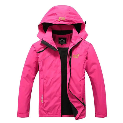 Unisex Outdoor Spring Jacket - Avery-Red-M-Nora Luxe