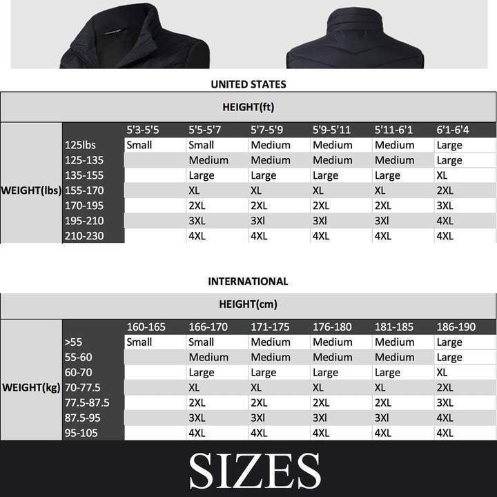 Warm Thermal Insulated USB Vest Jacket
