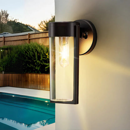 Bright Outdoor Solar Powered Wall Lamp - Pexav
