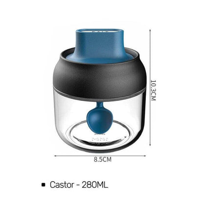 Compact Kitchen Spice Storage Jars