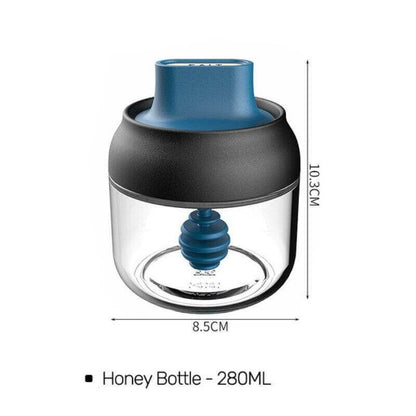 Compact Kitchen Spice Storage Jars