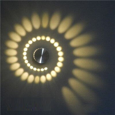 Stylish Spiral LED Desk Lamp