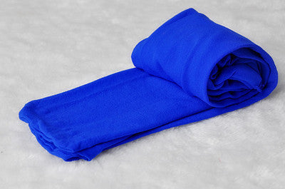 Velvet Dance Leotard for Children-Royal Blue-S-Nora Luxe