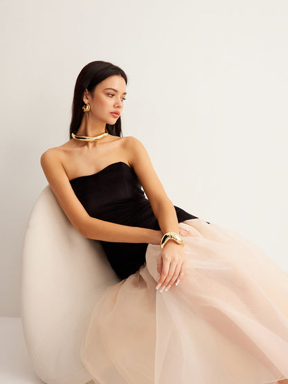 Soft Flowy Sleeveless Summer Dress