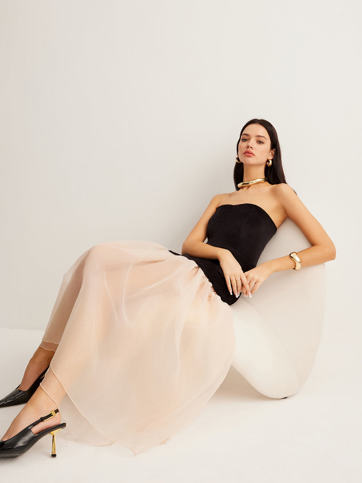 Soft Flowy Sleeveless Summer Dress