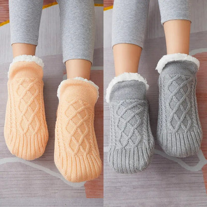 Verdict Cashmere Slippers - CozySteps-Gray-4.5 - 6.0-Nora Luxe
