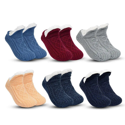 Soft Cashmere Slipper Shoes - Pexav