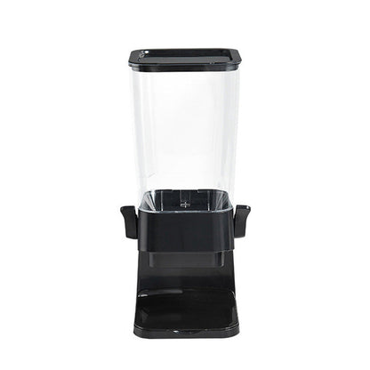 Vertical Grain Dispenser - CerealKeeper-Black-Nora Luxe
