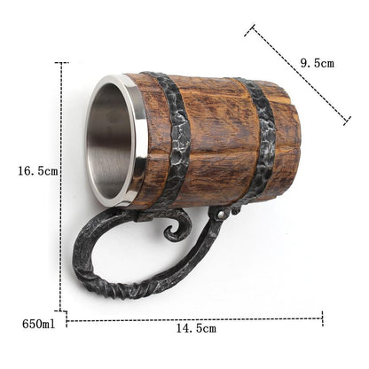 Viking Style Insulated Coffee Mug