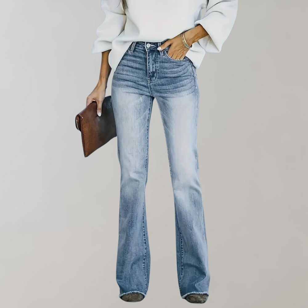 Classic Wide Leg Jeans - Pexav