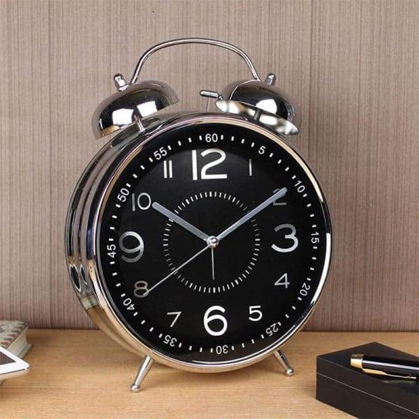 Big Classic Metal Alarm Clock - Pexav