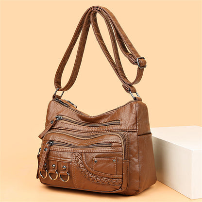 Classic Genuine Leather Women's Bag - Pexav