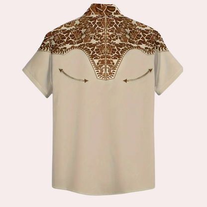 Vintage Men's Shirt - Victor-S-Nora Luxe