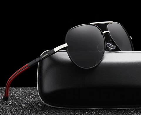 Trendy Men's Shades with UV Protection - Pexav