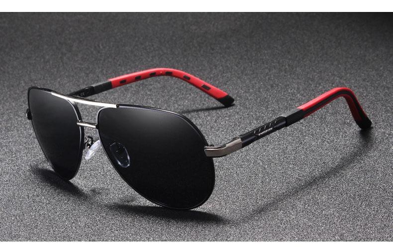 Trendy Men's Shades with UV Protection