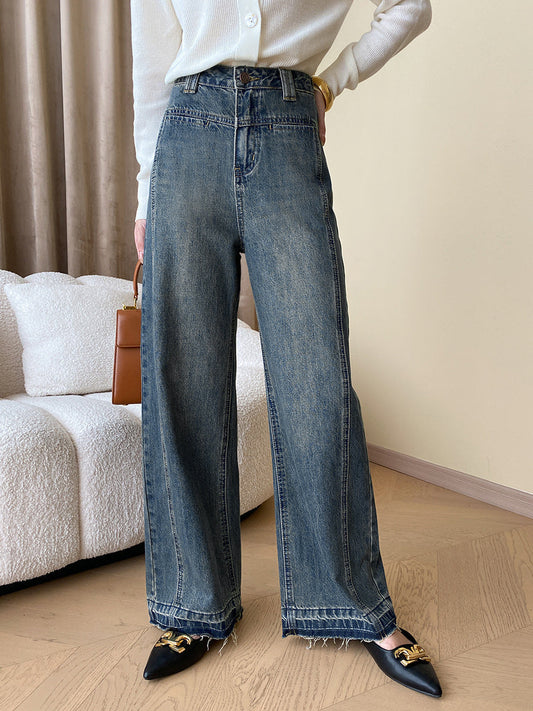 Classic Straight Leg Women's Jeans - Pexav