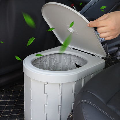 Compact Collapsible Outdoor Camping Toilet