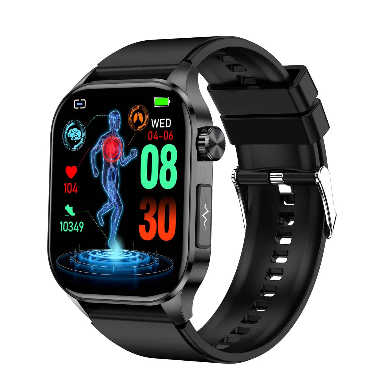 Advanced Fitness Smartwatch - Tracks ECG & Blood Pressure