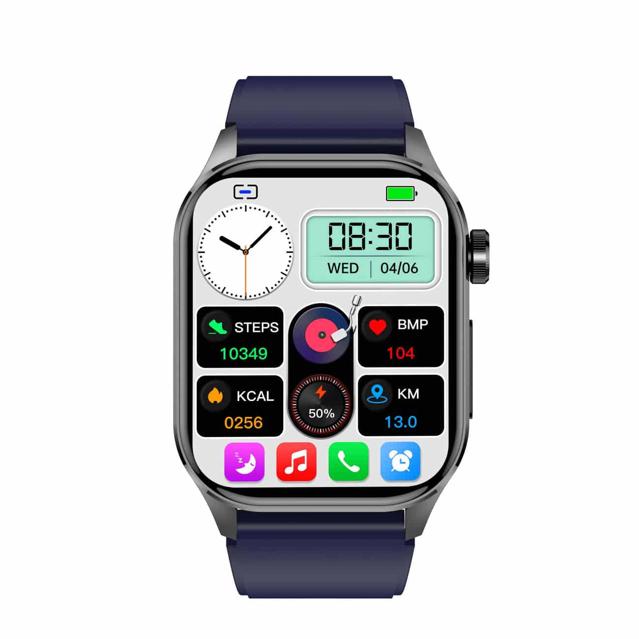 Advanced Fitness Smartwatch - Tracks ECG & Blood Pressure